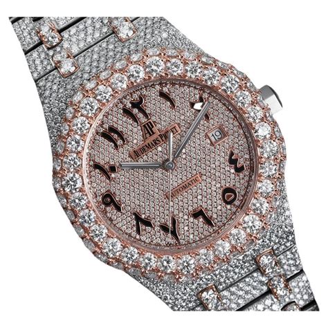 mens fake diamond watches|affordable iced out watches.